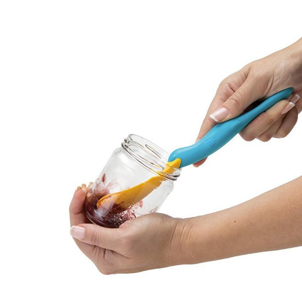 Simpatiche anatre Barattolo per condimento Raschietto in silicone Applicatore per pane e burro Spatola per marmellata Spatola per formaggio Spalmatore per pane e burro Gadget da cucina