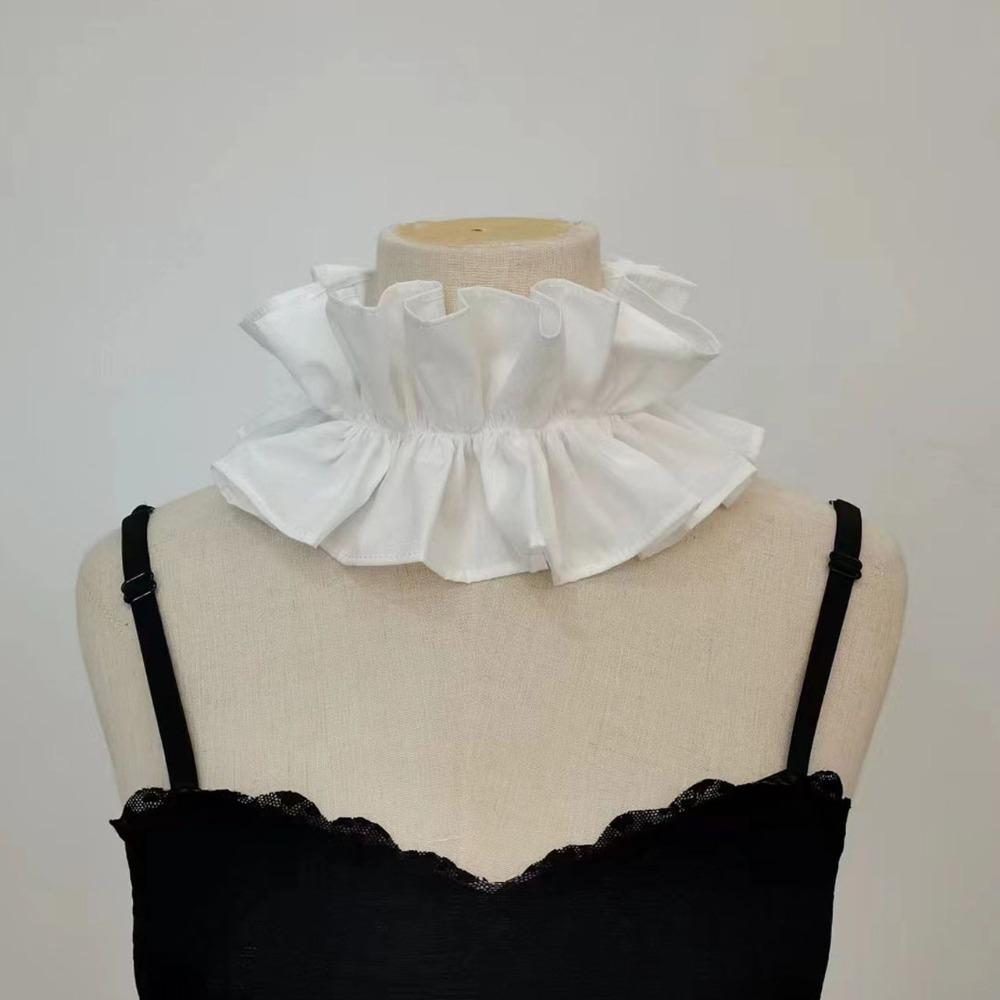 

Однотонный накладной воротник, съемный галстук-бабочка, элегантный воротник-стойка, четыре сезона