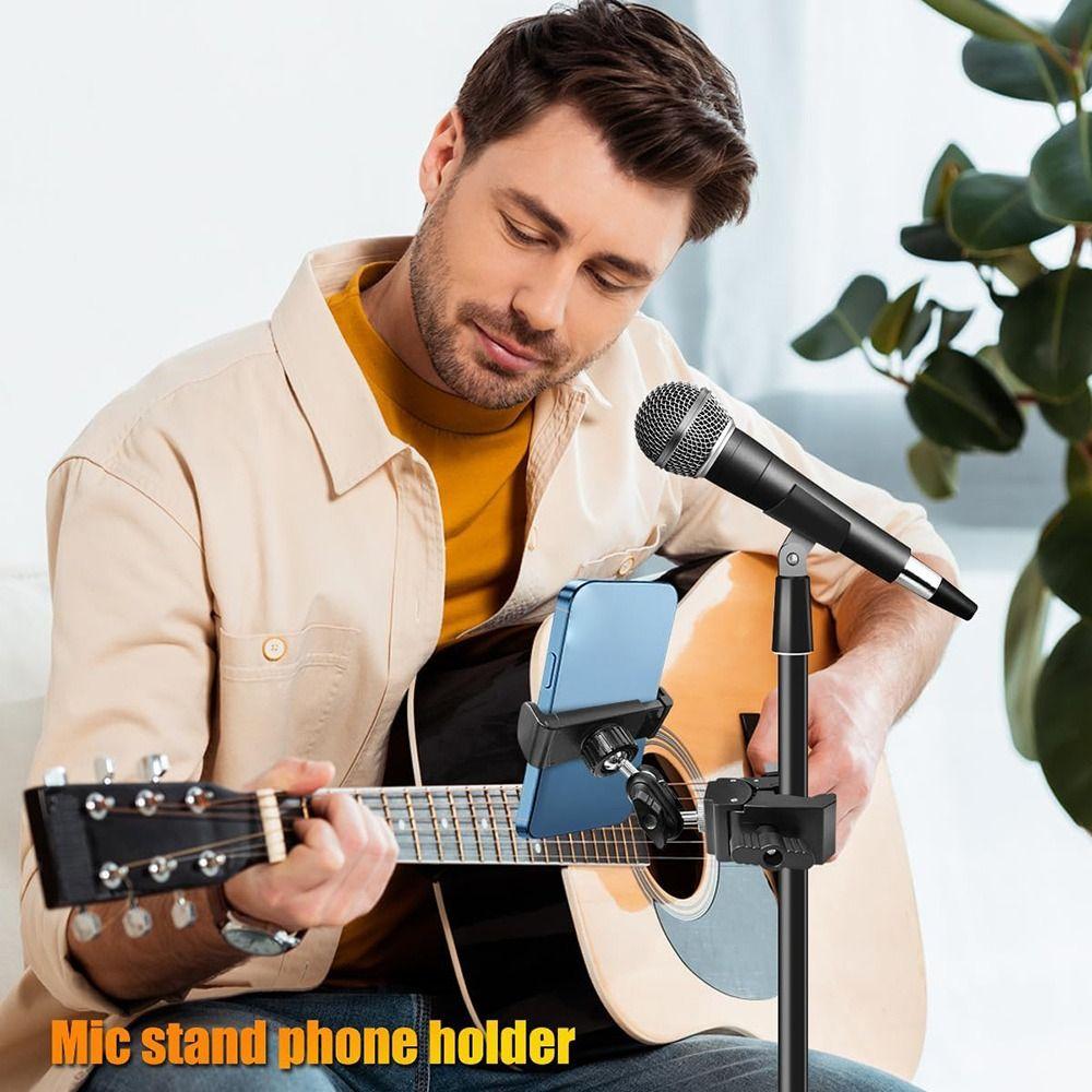 1/4 Thread Phone Holder 360-Degree Rotable Swivel Mount NEW Music Sheet Holder  Live Streaming