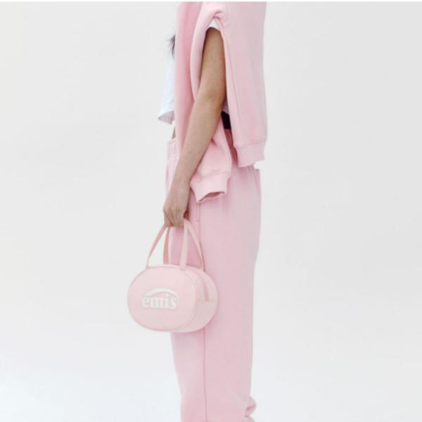EMIS ROUND MINI BAG (Pink, Ivory, Blue)