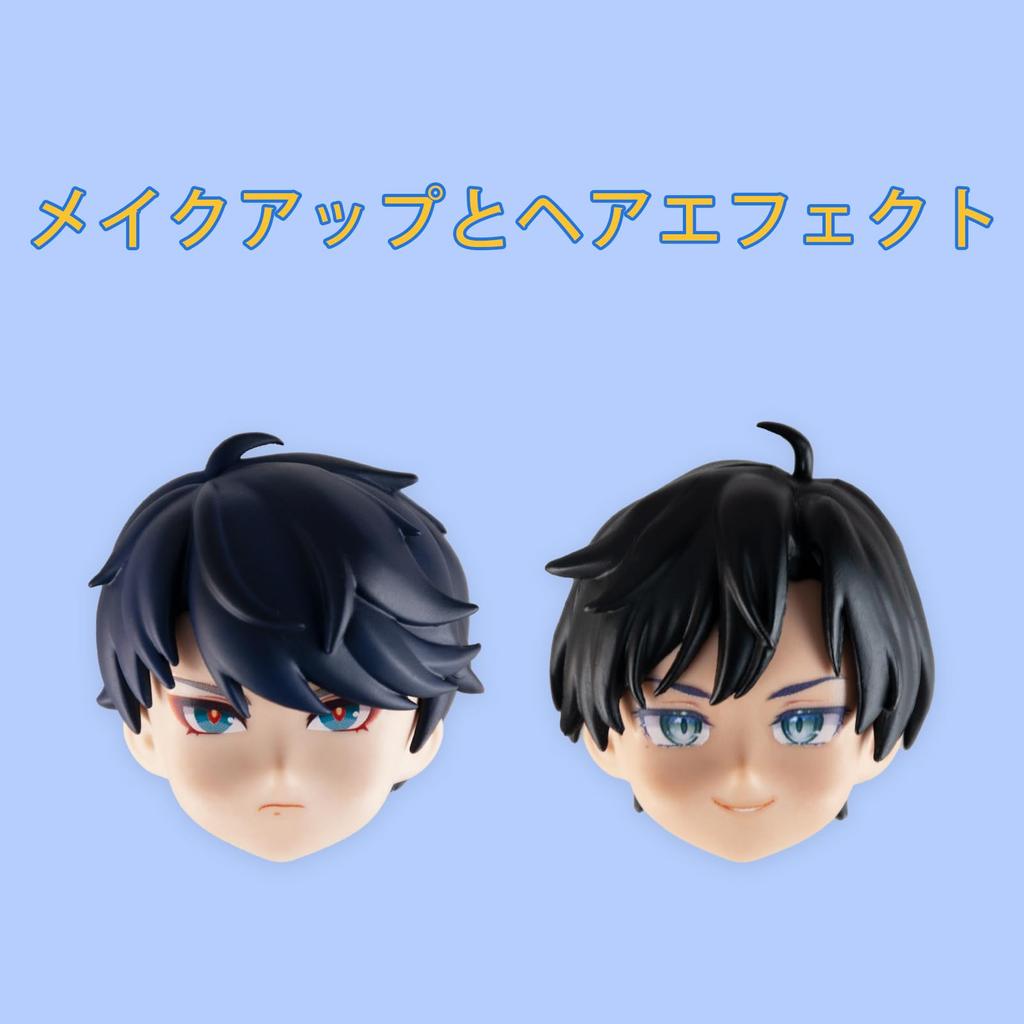 YMY23 YMY25 Doll Face No Makeup Face Male Body Expressionless Replacement Faceman GSC Doll Face OB22/24 (Light Tan)