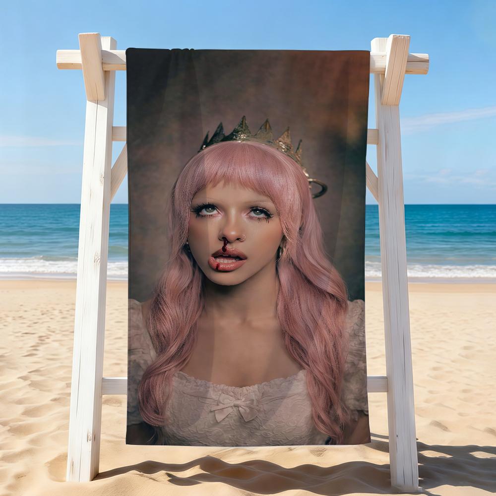 American singer M-Melanie Martinez Towel Drying Bath Towel Applicable To Light Swimming Camping Yoga Beach Out