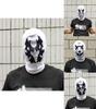 2020 Watchmen Rorschach Maskesi Cosplay Kapüşonlu Yüz Örtüsü Her Mevsim ve Cinsiyet İçin