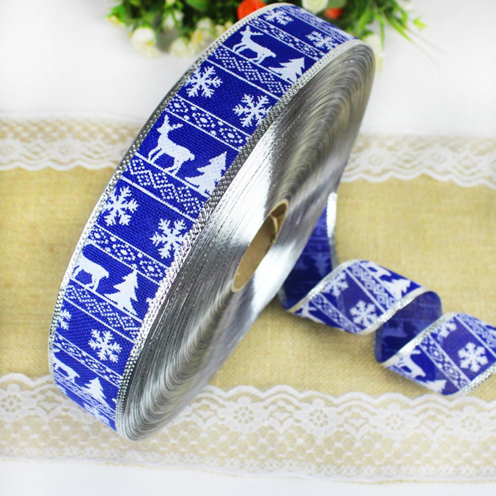 10 Meter Christmas Tree Decorative Ribbon Faux Burlap Festive Holiday Trim In Vibrant Colors