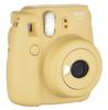 FUJIFILM Instax Mini 8 Plus Instant Camera with Lens and Genuine Hand Strap INS MINI 8P Close-Up (Honey HONEY)