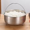 Steamer Insert Steamer Pot Stainless Steel Basket Rice Steamer Pressure Cooker
