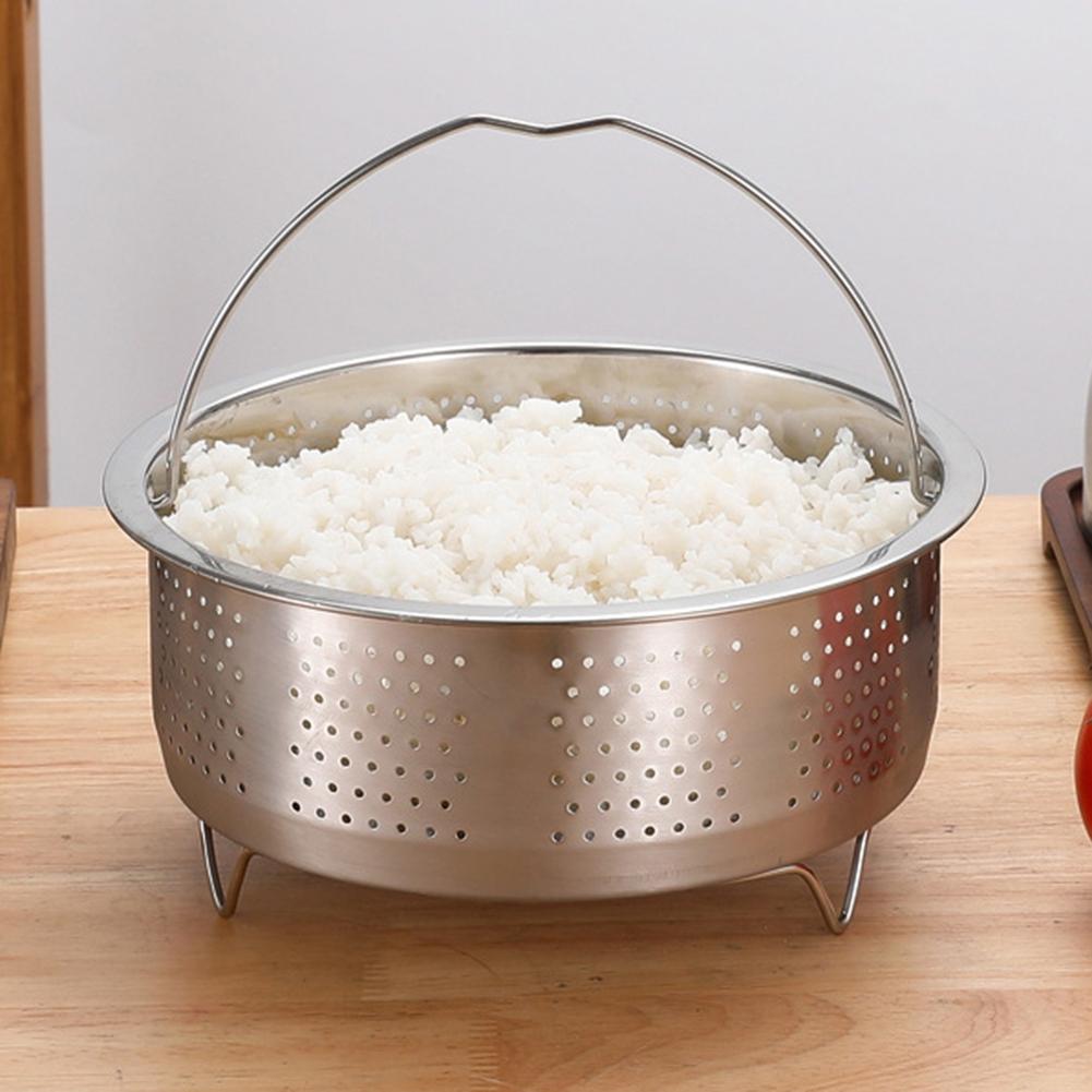 Steamer Insert Steamer Pot Stainless Steel Basket Rice Steamer Pressure Cooker