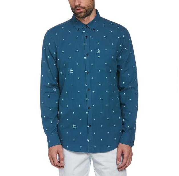 

Original Penguin Aop Palms рубашка с длинным рукавом M