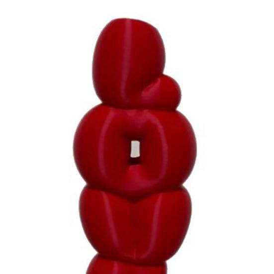 Decorative Flower Vase, Love Shape Design Letter Stacking Vase, 3D Printed Smooth Surface Ornament for Valentine Day Birthday Gifts Home Decor