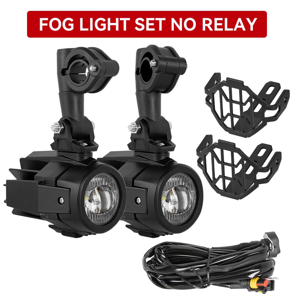 1pair 40W LED Auxiliary Lamp 6000K Super Bright Fog Driving Light Kits Led Lighting Bulbs DRL For Motorcycle BMW K1600 R1200G