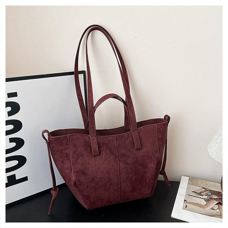 Luxury Designer Crossbody Tote Small PU Leather Shoulder Bag for Women Female Brand Retro  Handbags and Purses Tote Bag