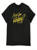 Arashi - Are You Happ__ T-Shirt Plus Size Clothes Shirts Graphic Oversizeds Basketball Graphic Tees Black T-Shirts For Unisex