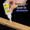 Oily Super Glue: Versatile and Waterproof for Plastic, Shoe, Tire, and Electric Repairs.