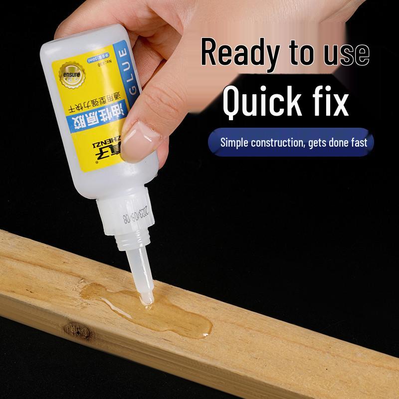Oily Super Glue: Versatile and Waterproof for Plastic, Shoe, Tire, and Electric Repairs.