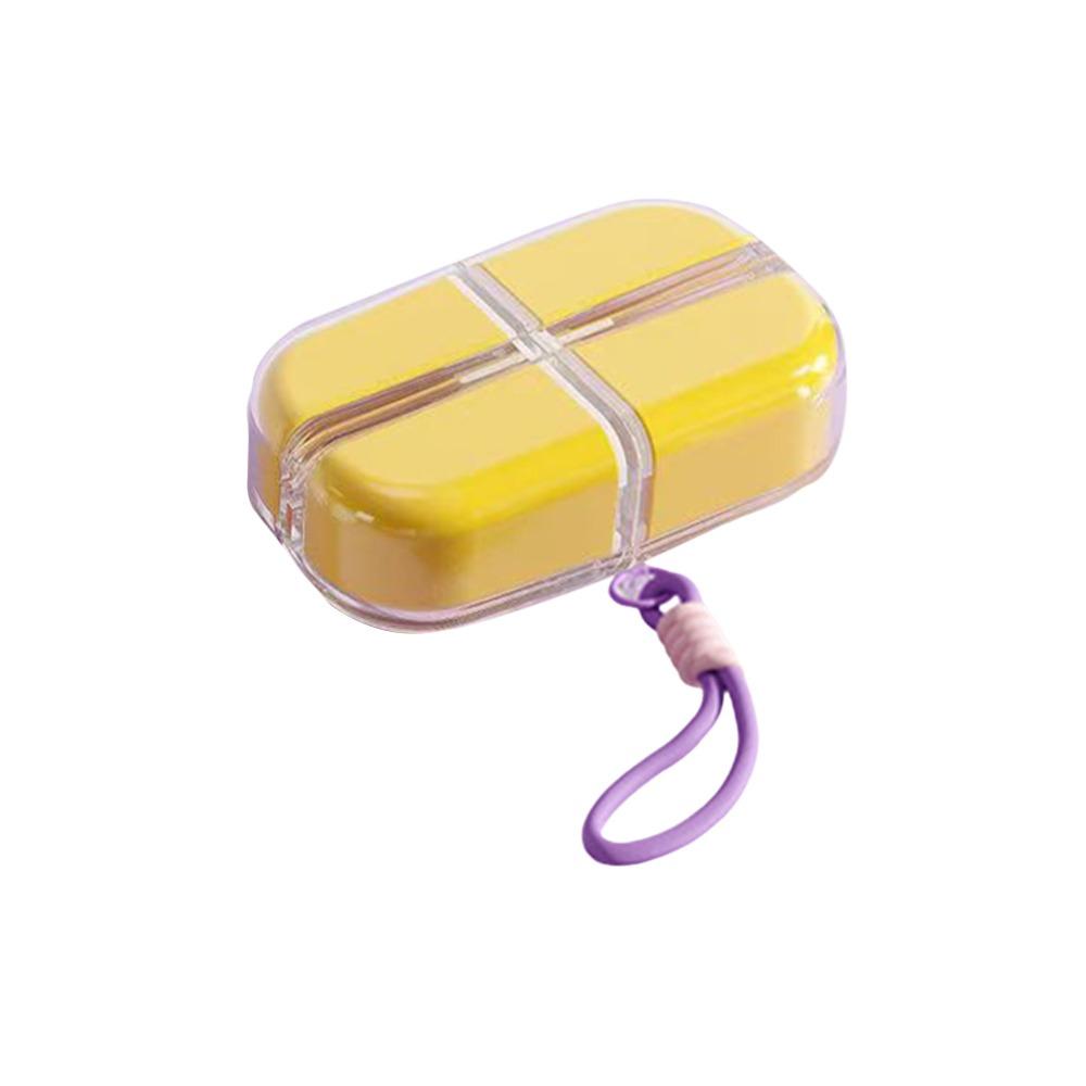 Moisture-Proof Seven Days Pill Case Magnetic Pill Organizer Pill Dispenser  for Home&Travel