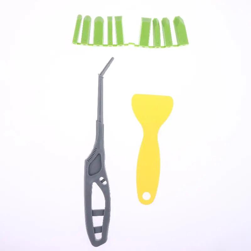 1set Caulking Tools For Tight Areas Bathroom Kitchen,Window,,Floor, Close-area Sealant Silicone Caulking Finishing Tool