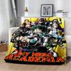My Hero Academic Cartoon Printing Blanket Fashion Keeps Warm Beautiful Blankets Soft and Comfortable Blanket Birthday Gifts