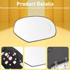 Right Passenger Glass Mirror Side Heated LED Signal Turn for Cadillac Chevy GMC