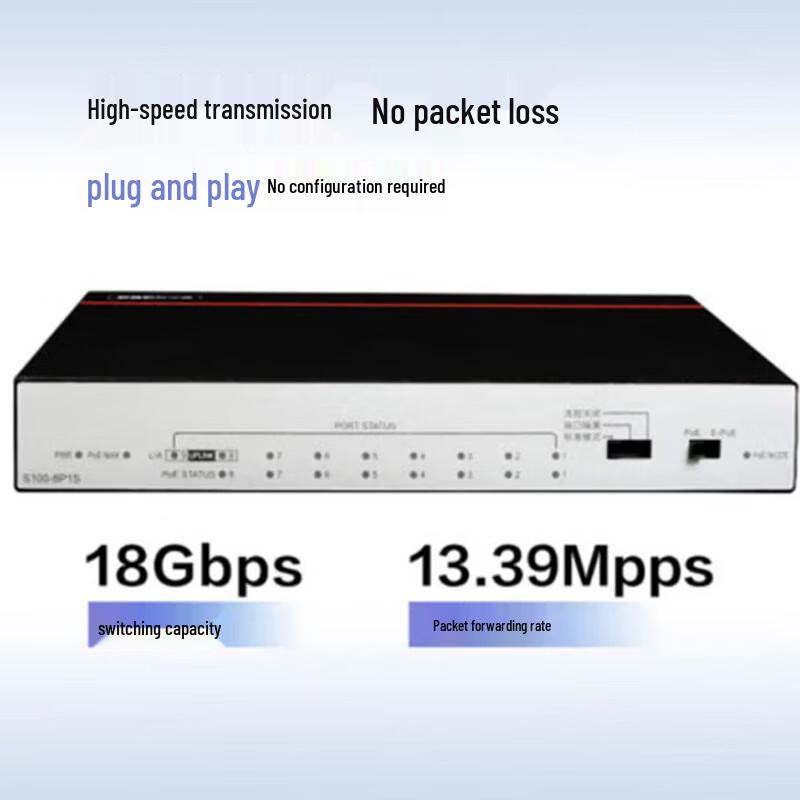 Huawei S1730S-L8P1S-MA Managed Surveillance PoE Gigabit Switch