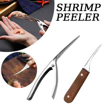 Stainless Steel Shrimp Opener Kitchen Tool for Practical Cleaner Electric Restaurant Deveiner Shellfish Peeler Shrimp Opener