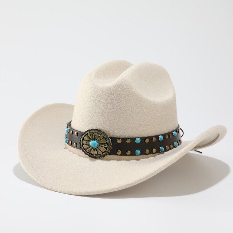Men's and women's jazz hats, vacation sunscreen, national Tibetan style, European, American and western cowboy hats, travel hats
