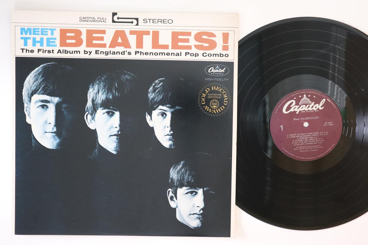 

LP Пластинка BEATLES Meet The Beatles ST2047 CAPITOL 1978 США Рок Б/У