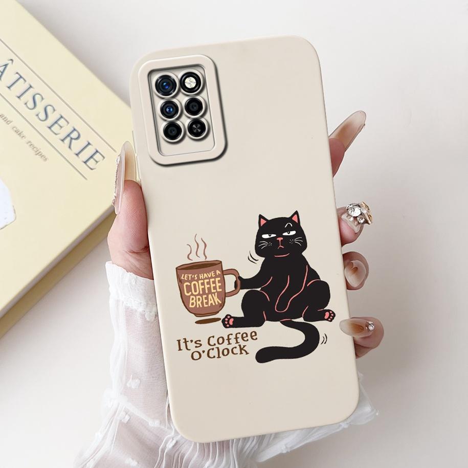 For Infinix Note 10 Pro Case X695 X695D Cover Fashion Painted Soft Silicone Phone Cases For Infinix Note 10 Note10 Pro NFC Funda