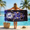 Chelsea Fc Fashion Beach Towel: Ideal for Summer Adventures Soft, Absorbent and Quick Drying Suitable for Swimming and Bathing