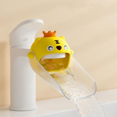 Cartoon Faucet Extender For Kids Hand Washing In Bathroom Sink Animals Accessories Kitchen Convenient For Baby Washing Helper