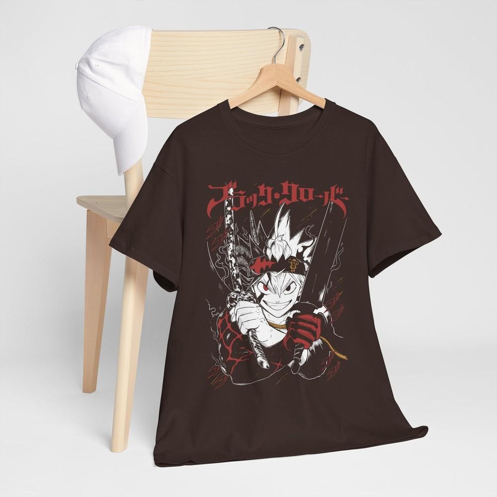 Asta Yuno Tshirt Black Clover Anime Unisexga Asta Girl Gifts Black Shirt gift