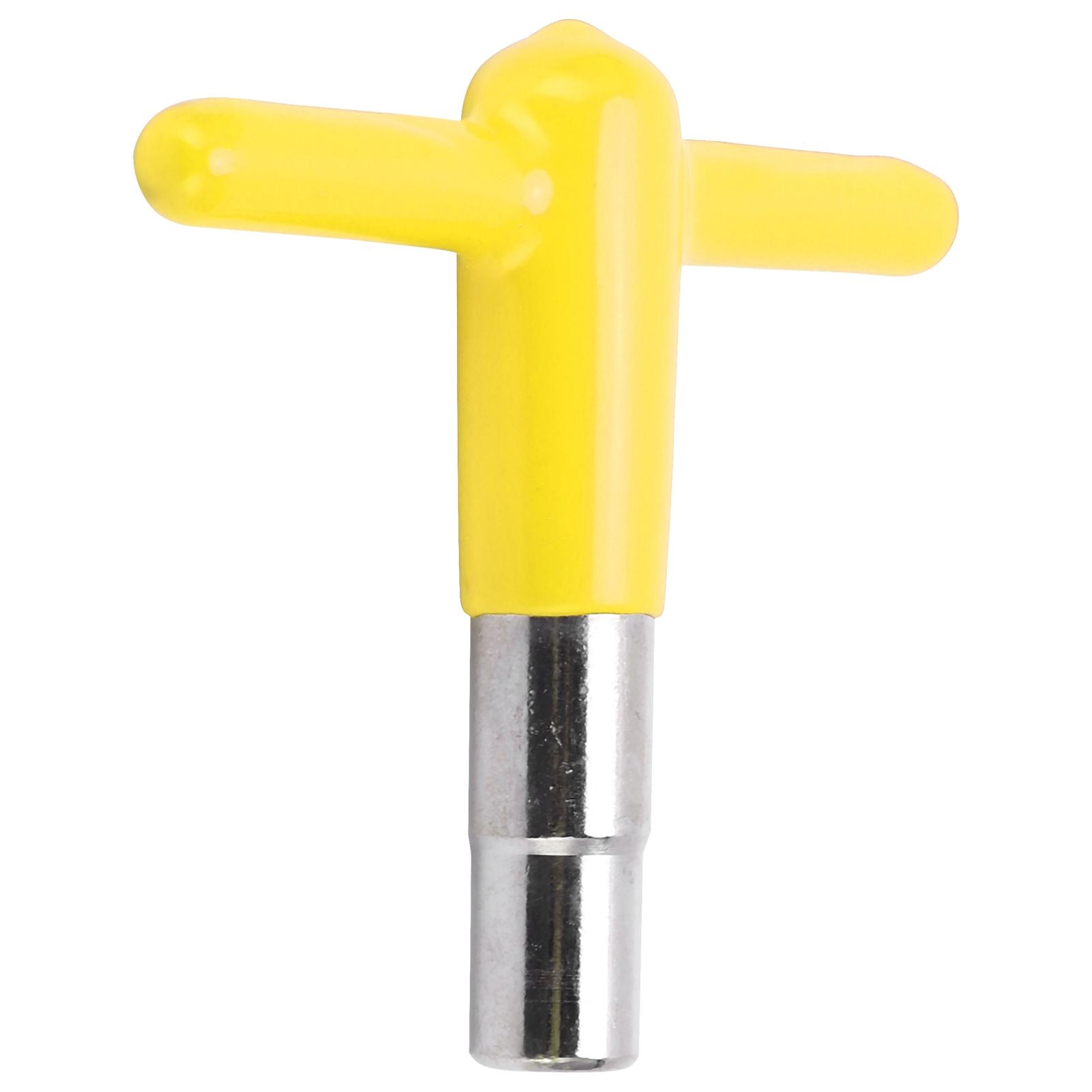 

Т-образный гаечный ключ для барабана, настроечный ключ с силиконовой ручкой, аксессуары для музыкальных инструментов DT08Синий