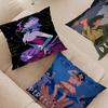 Japan Anime Perfecta Blue Pillow Cover For Bedroom Room And Living Room Sofa Decorative Cushion Cover
