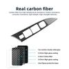 For Mazda 3 2004 2005 2006-2009 Carbon Fiber Window Switch Panel Trim Interior Decor Protective Car Modification Accessories