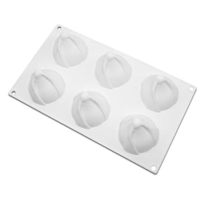 Silicone Cake Mold Christmas Hat Baking Pan Xmas Cap Shape Chocolate Pancake Tray Bakeware Tool