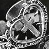 Modern Love Crosses Statement Ring Trendy Minimalist Finger Rings Jewelry For Casual Or Formal Occasions Gift