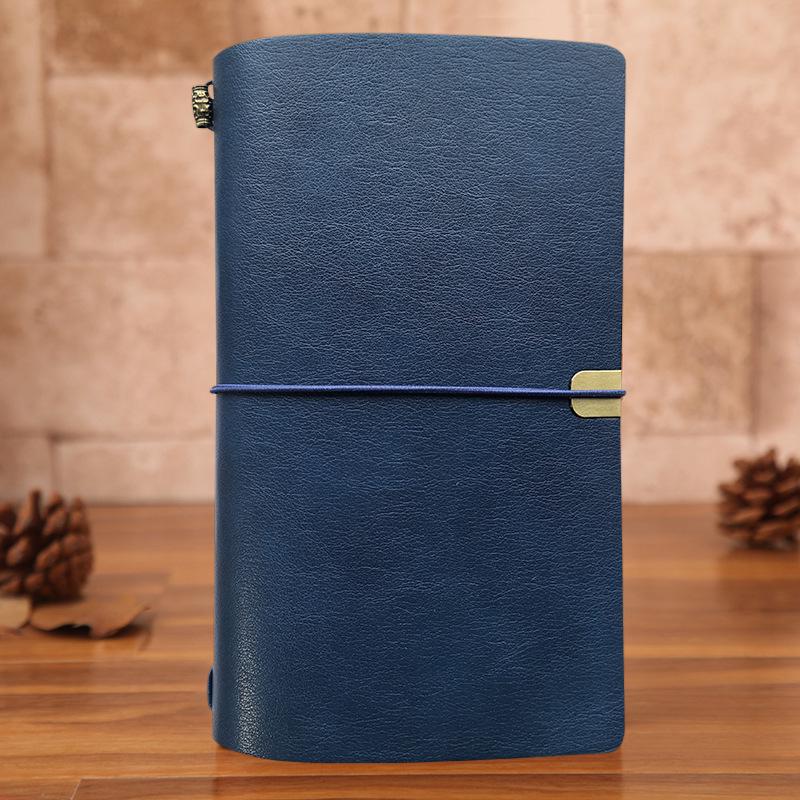 Retro A6 Portable Strap Notebook - Daily Diary & Business Notepad