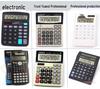 Dual Screen Solar Calculator - JS-8122: 12-Function Desktop Display for Office Use