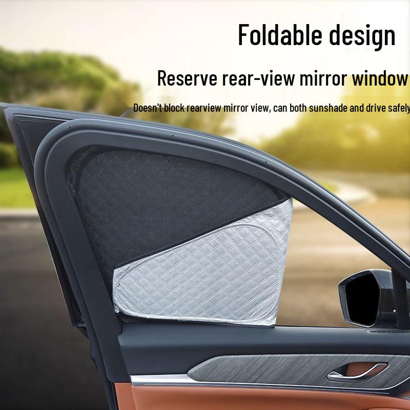 Tesla Model 3/Y Full Blackout Anti-Peeping Sunshade Curtains for Side Windows and Windshield