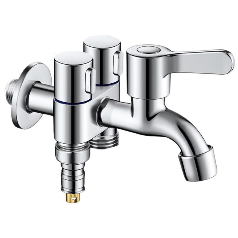 OPLSED 1-In-3-Out Multi-Function Angle Valve Faucet