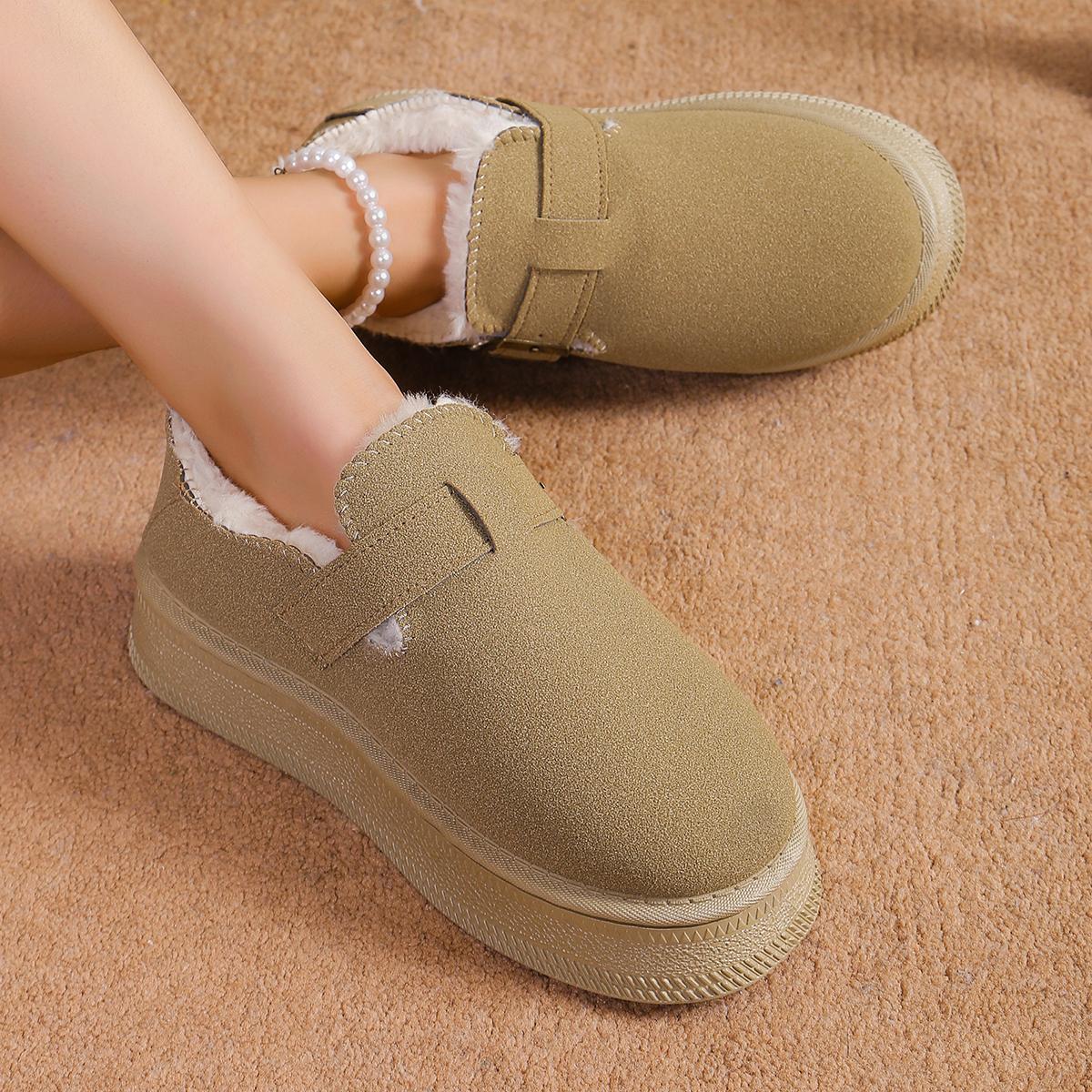 Женские меховые зимние ботинки — фото 7