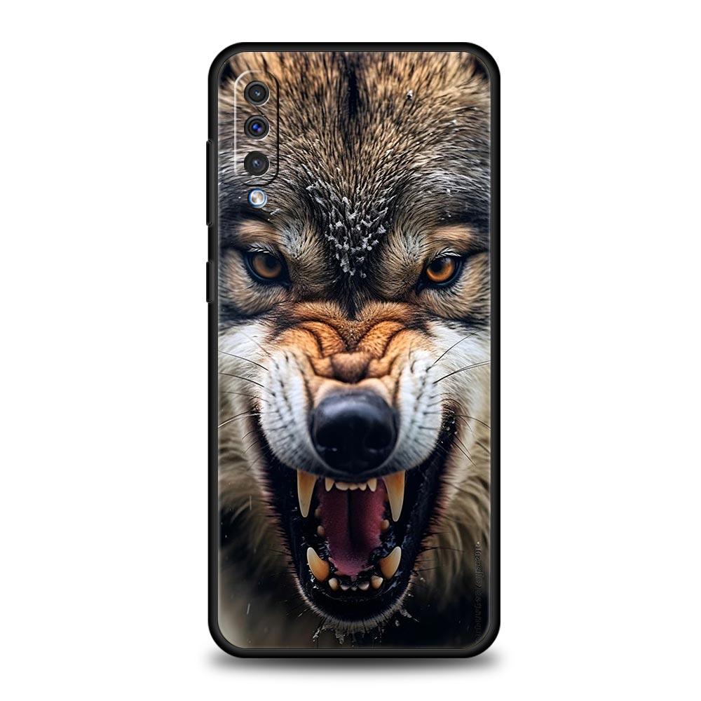 The Wolf Phone Case For Samsung A54 A52 A24 A14 A50 A72 A70 A10 A30 A40 A20S A20E A02S A12 A22 A34 A42 A32 5G A04s Cover