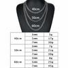 Stainless Steel Cuban Chain Necklace for Men Simple Gold Color Chain On The Neck Choker Jewelry Party Boy Gift HARRY