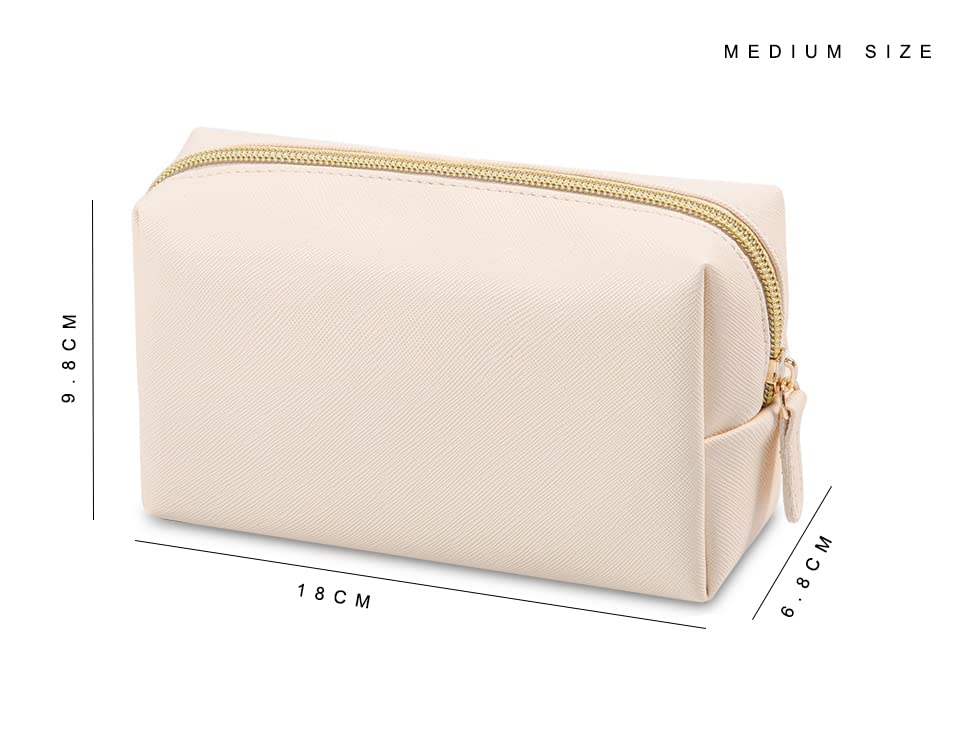 BRMM MIA Makeup Stylish Cosmetic Large Small Perfect for Business Trips and Pouch, Pouch, Functional, Capacity, Waterproof, Organizer, Lightweight,