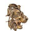 3D Löwenkopf Statue Harzhandwerk Wandbehang Ornament Wandbehang Ornament