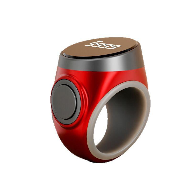 Chytrý Tasbih Počítadlo Digitální Elektronické Počítadlo Prstencové Muslimský Tasbeeh Zikr Prsten Připomenutí Vibracemi Času Modlitby