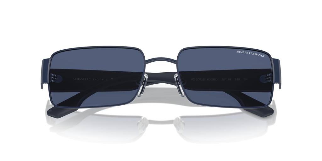 Sonnenbrille AX2052S MATTE BLUE 57 [Armani Exchange] Herren