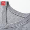 Hodo Men's Pure Cashmere V-Neck Sleeveless Sweater Vest