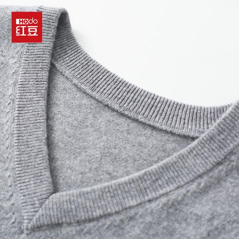 Hodo Men's Pure Cashmere V-Neck Sleeveless Sweater Vest