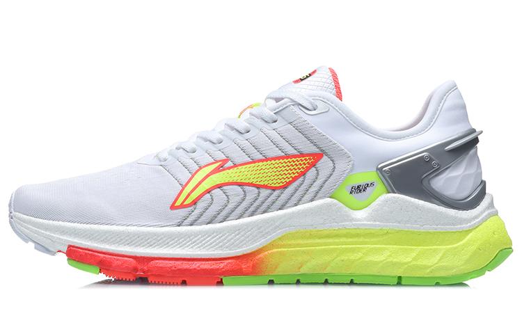 Li Ning Furious Rider 5.0 Casual Shoes Unisex Low Top White/Yellow/Orange ARZR001-3 39.5