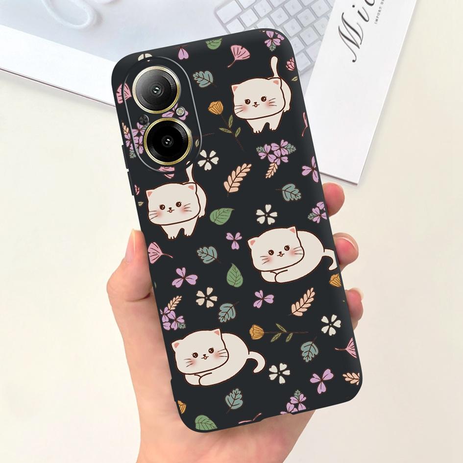 For Realme C67 4G Case RMX3890 Shockproof Cover Fashion Marble Slim Soft Silicone Phone Case For RealmeC67 4G C 67 Protect Shell